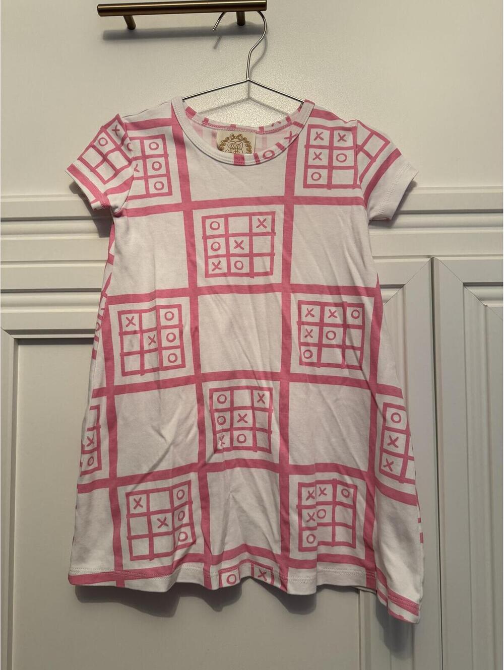 TBBC Tic tac toe dress 4t